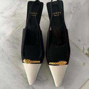 NWT Gucci Slingback Heels